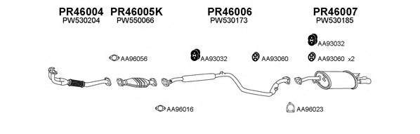 VENEPORTE 460004 Exhaust System
